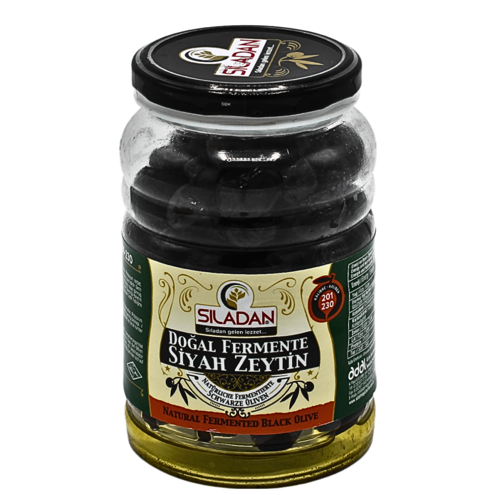 Fermente Siyah Zeytin 500Gr 201-230