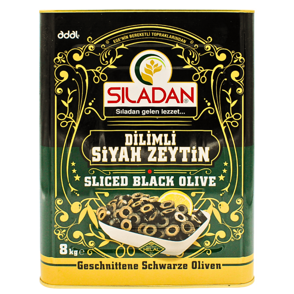 Sıladan Dilimlenmiş Special Siyah Zeytin 8 KG