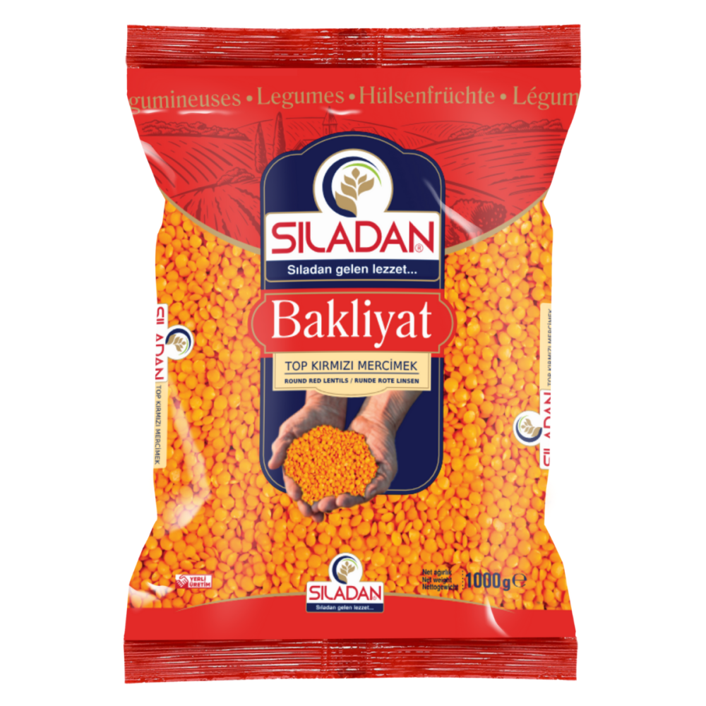 Sıladan Top Kırmızı Mercimek 1 KG