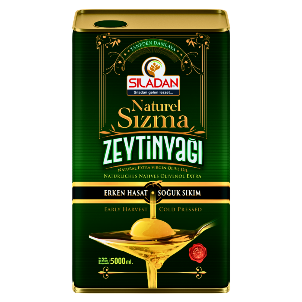 Sıladan Naturel Sızma Zeytinyağı 5 LT