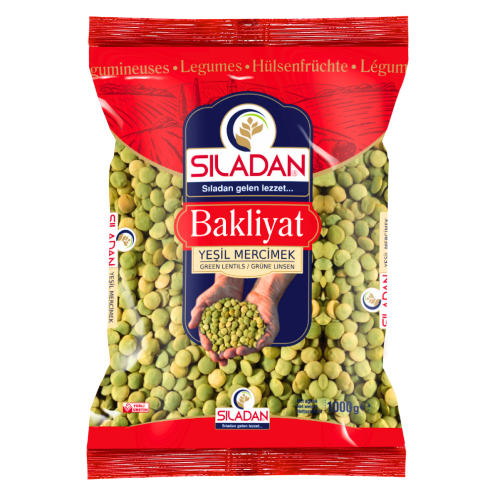 Sıladan Yeşil Mercimek 1 KG